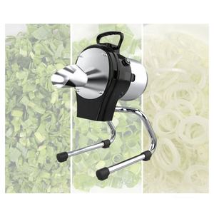 Machine à couper les légumes à usage domestique, électrique, 3 ports d'alimentation, pour légumes-feuilles, gingembre et carottes, vente en gros - Product Image 1