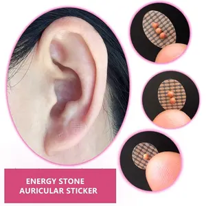 Energy Stone Auricular Plaster Therapy Auricular Acupressure Ear Point Sticking Ear Seeds