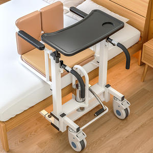 Fácil de mover de la cama a la silla Silla de altura ajustable de transferencia médica usada por pacientes con ruedas - Product Image 6