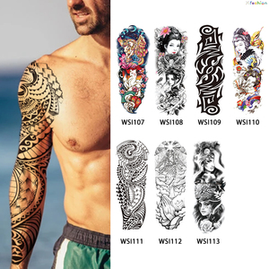 2025 nuovo Design del corpo completo adesivo decorativo impermeabile adesivo temporaneo tatuaggio adesivo accetta disegni <span class=keywords><strong>personalizzati</strong></span> - Product Image 1