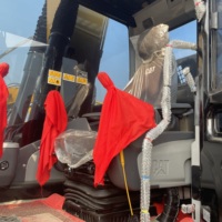 Excavatrice d'occasion CAT 312D2 à économie d'énergie agile pour la construction suburbaine efficace, les projets d'aménagement paysager municipal
