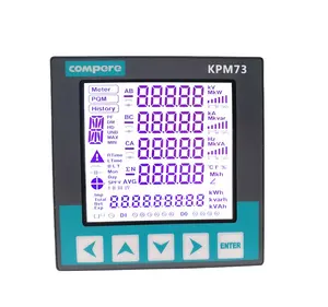 KPM73 Dreiphasen-Energie monitor Modbus RS485 digitaler elektrischer Snmp-Leistungs messer