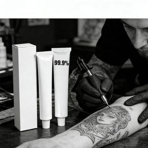 カスタムデザイン 無料サンプルパック 痛くない99.9%タトゥークリーム、タトゥー用品、アート＆タトゥースタジオ向けPMUアフターケア - Product Image 4