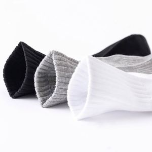 High Quantity Manufacturers Wholesale Customized <b>White</b> Black Crew Custom Logo Sport <b>Mens</b> Fashion Colored <b>Socks</b> - Product Image 4