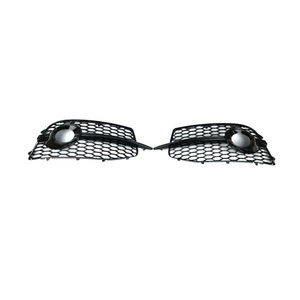 Rejillas Inferiores de Panal para Faros Antiniebla Audi Q3 8U0807682D 8U0807681D, Piezas de Repuesto de ABS Negro - Product Image 1