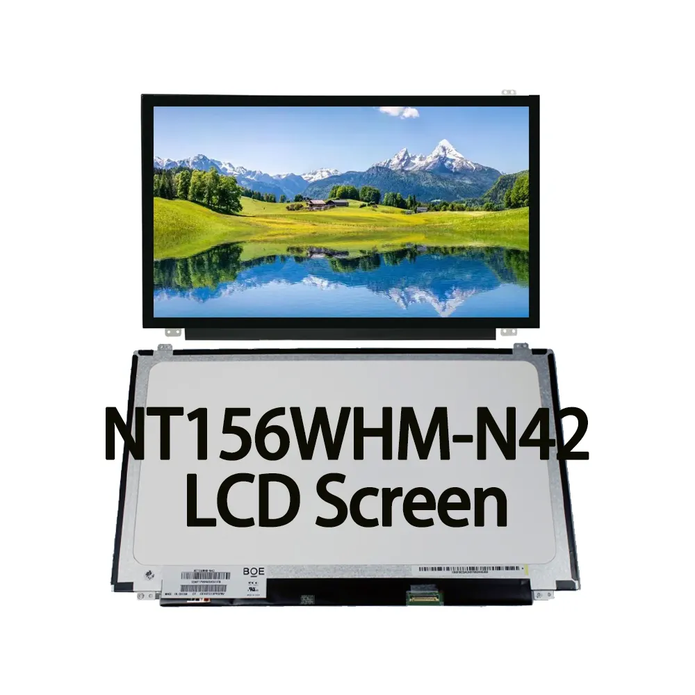 Schermo LCD per Laptop da 15.6 "NT156WHM-N42 No touch 15.6 sostituzione dello schermo LCD 30pin 1366*768 WXGA, 100PPI