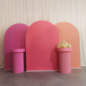 Nuevo Diseño de Pedestales Blancos, Rosas y Azules para Bodas, Soporte Redondo de Acrílico para Pastel, para Bodas y Fiestas de Cumpleaños - Product Image 1