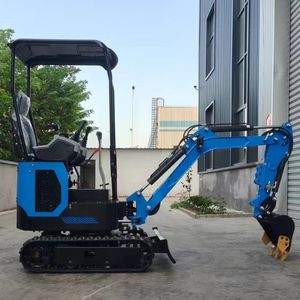 Mini Excavadora hidráulica sobre orugas EPA Euro 5 con motor diésel de 1 tonelada con componentes de núcleo de bomba incluidos, para cubo de motor de construcción - Product Image 5