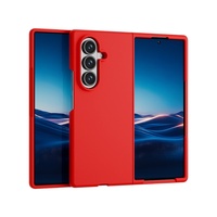 Étui de téléphone pliable en silicone véritable anti-empreintes digitales, protection intégrale, antichoc, personnalisé et tendance pour Samsung Z FOLD 4 5 6 7 8