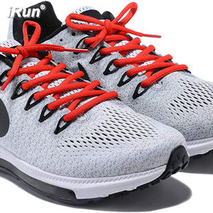 IRun Sepatu Kets Olahraga Oval Warna-warni, Tali Sepatu Bulat Multifungsi dengan Hadiah B - Product Image 5