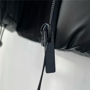 Manteau en duvet d'hiver pour hommes Veste en duvet à capuche légère Veste polaire imperméable sans couture à bulles pour hommes - Product Image 4