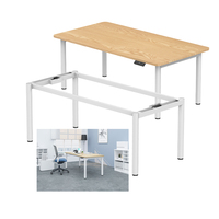 Bureau électrique réglable en hauteur quatre pieds Tables de bureau à domicile poste de travail de bureau intelligent réglable en hauteur