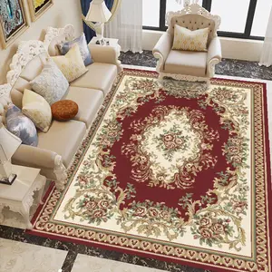 定制现代几何客厅豪华地毯厂家直销方形客厅地毯和垫子