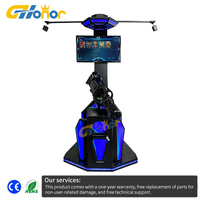 Machine de tir VR 9D à succès : Simulateur de tir immersif en position debout pour usage commercial en intérieur