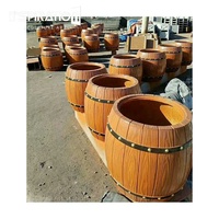 Moules en plastique pour grands pots de fleurs en béton, préfabriqués, pour jardin extérieur, jardinières en ciment, moules en plastique pour béton décoratif