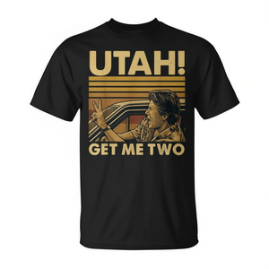 Utah Get Me Two T-shirt graphique avec citation vintage - Product Image 2