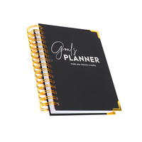 Chine personnalisé personnalisé fil spirale planificateur cahier Journal impression personnalisée