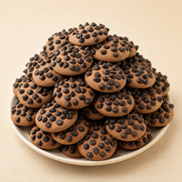 Biscuits aux pépites de chocolat de qualité supérieure en gros OEM, texture semi-dure, carton de 5 kg, collation de biscuits, approvisionnement direct usine