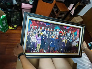 Luffy Dragon SON goku vegeta Buu jujutsu Kaisen gojo กรอบรูป3D โคมไฟอะนิเมะ - Product Image 5