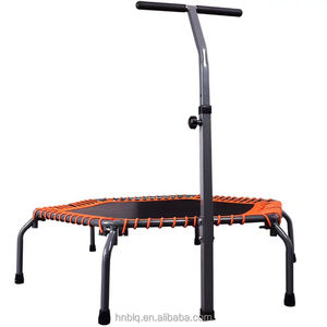 Trampolín de <span class=keywords><strong>Fitness</strong></span> Seguro para Adultos de 50 Pulgadas para Interiores, Cama Elástica Profesional para Salto Deportivo, Venta de Fabricante - Product Image 1