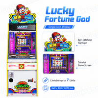 Machine de jeu Coin Pusher directement de l'usine pour FEC, machine d'arcade connectable avec cabinet métallique durable, machine Coin Pusher à vendre