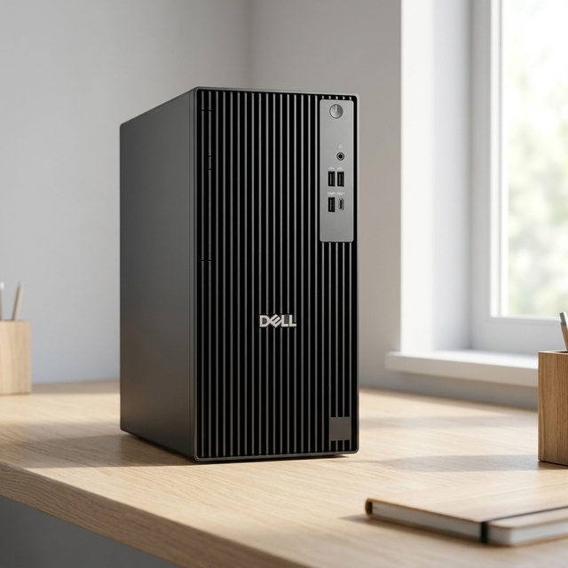 14th Gen Ultra 5-235 AI PC Options Pro Tower QCT1250 Desktop Computer with 8GB RAM and 256GB SSD Windows 11 Pro in Stock