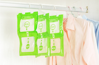 Sachet déshumidificateur suspendu jetable pour la maison, absorbant l'humidité, anti-moisissure, écologique, à contrôle d'humidité réglable