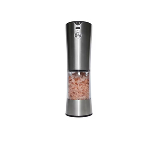 Juego de Molinillos Eléctricos Automáticos de Sal y Pimienta de Acero Inoxidable, Recargables por USB con Batería de Litio, Dosis Ajustable, Diseño Recargable - Product Image 5