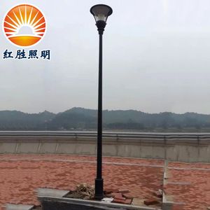Aluminum Solar Led Garden Light <b>12V</b> <b>DC</b> Light Sensor Semi Flush Mount 50000 Hours Lifespan Outdoor Lighting - Product Image 4