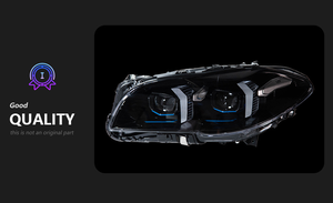 Faros Delanteros F10 para <span class=keywords><strong>BMW</strong></span>, LED/Halógenos Adaptativos, Estilo G30, DRLF90 M5, Compatibles con <span class=keywords><strong>BMW</strong></span> Serie 5 (<span class=keywords><strong>520d</strong></span>/523i/535i) 2009-2011 - Product Image 5