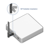 Antenne WiFi 5G 4G LTE 2.4GHz 5.8GHz Hotspot Cellulaire Extérieure Large Bande 433 2690MHz pour Routeur/Modem