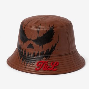 Sombrero de Pescador de Lujo Personalizado al por Mayor con Logotipo, Impresión Digital por Transferencia de Calor, de Terciopelo, Unisex, para las Cuatro Estaciones, a Todo Color - Product Image 1
