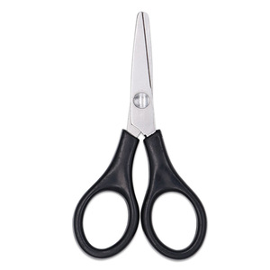 Office Scissors Stainless Steel Black Straight Head Home Use Trim Thread Ends Bulk Size - Product Image 4