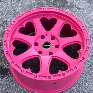 Ruota cuore personalizzata 18-24 pollici 5x120 5x114.3 5x127 5x5x130 Anti-anello per bmw Honda Hyundai jeep wrangler - Product Image 5