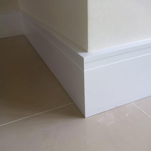 Plinthes en <span class=keywords><strong>polystyrène</strong></span> blanc en gros, installation rapide, écologiques, sans formaldéhyde - Product Image 3