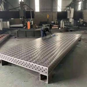 Plataforma 3D de <span class=keywords><strong>hierro</strong></span> <span class=keywords><strong>fundido</strong></span> flexible multifunción personalizable Mesa de soldadura de nueva condición con diseño de plantilla 3D - Product Image 5