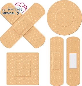 ผ้าพันแผลพลาสติกปฐมพยาบาลผ้าพันแผลผ้าพันแผลทางการแพทย์แบบใช้ง่ายสำหรับช่วยปฐมพยาบาลแถบพันแผลแบบมีกาวในตัวช่วยทางการแพทย์แบบ2025 - Product Image 4