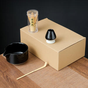 Juego de Té Matcha de Porcelana Estilo Japonés Japandi Hecho a Mano con Batidor, Tazón y Soporte para Batidor para Ceremonia del Té - Product Image 5
