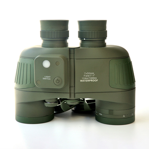 Jumelles marines OUTLOOK 7x50 avec télémètre intégré, boussole intégrée, robustes, étanches, mise au point individuelle, télescope flottant - Product Image 3