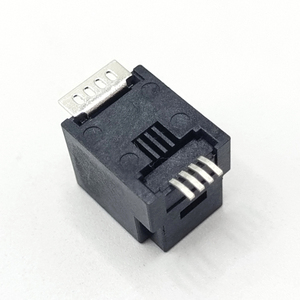 Connettore <span class=keywords><strong>RJ45</strong></span> Maschio/Femmina Tipo <span class=keywords><strong>SMT</strong></span> 4P4C con Luce LED per Connessioni PCB e Cavi - Product Image 4