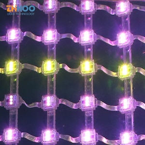 Thời tiết địa chỉ <span class=keywords><strong>RGB</strong></span> lưới pixel LED Curtain điểm ánh sáng - Product Image 5