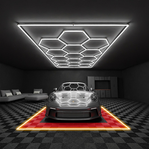 مصباح LED على شكل قرص العسل من مصنع SUEZ لورش العمل في الكراجات - Product Image 1