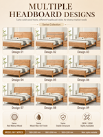 Lit superposé en bois de chêne massif chinois avec rangement, hauteur réglable, structure écologique à mortaise et tenon pour chambre à coucher