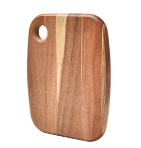 Idealkitchen Plateaux à tiroirs de cuisine écologiques Planches à découper de cuisine Grand bloc à découper rectangulaire en bois d'acacia pour charcuterie - Product Image 1