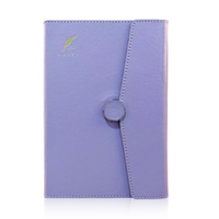 Carnets promotionnels personnalisés en gros A4 A5, esthétiques, en lin, avec couverture rigide en cuir PU pour étudiants