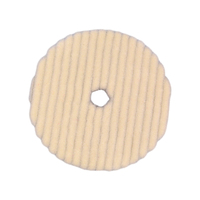 Tampon de polissage en laine pour voiture, compatible OEM, 6 pouces, grain grossier 80, laine et mousse