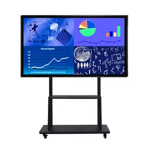 OEM 65 75 85 Inch 4K Full HD Interactive Smart Boards TV LCD Touch Screen Whiteboard Digital Interactive White Board