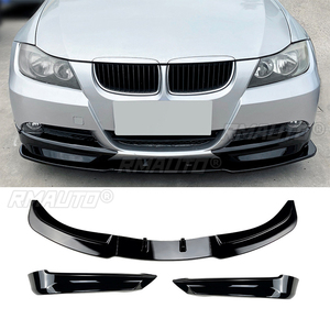 Car Front Bumper Lip Spoiler Diffuser Splitters Body Kit Aprons Cover Guard Trim for BMW 3 Series E90 E91 320i 330i 2005-2008 - Product Image 1