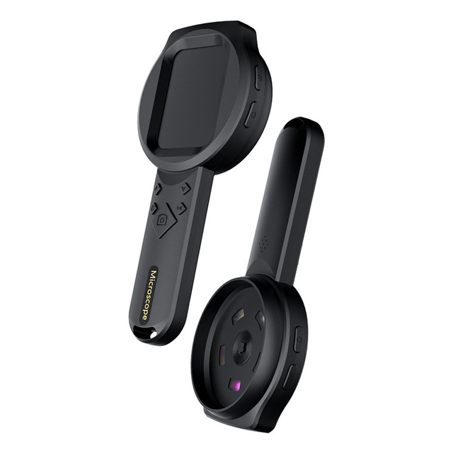 16MP Camera Lens Handheld Magnifier with 15LED Light for Industry 2.8'Screen Digital Microscope Camera 500X