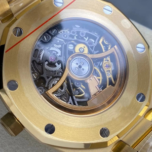 นาฬิกาข้อมือทองคำประดับอัญมณีแบบโปร่ง 41 มม. ผลิตจากโรงงานไทย กลไก 3132 หรูหรา คุณภาพสูง กันน้ำสำหรับดำน้ำ นาฬิกาจักรกล - Product Image 1